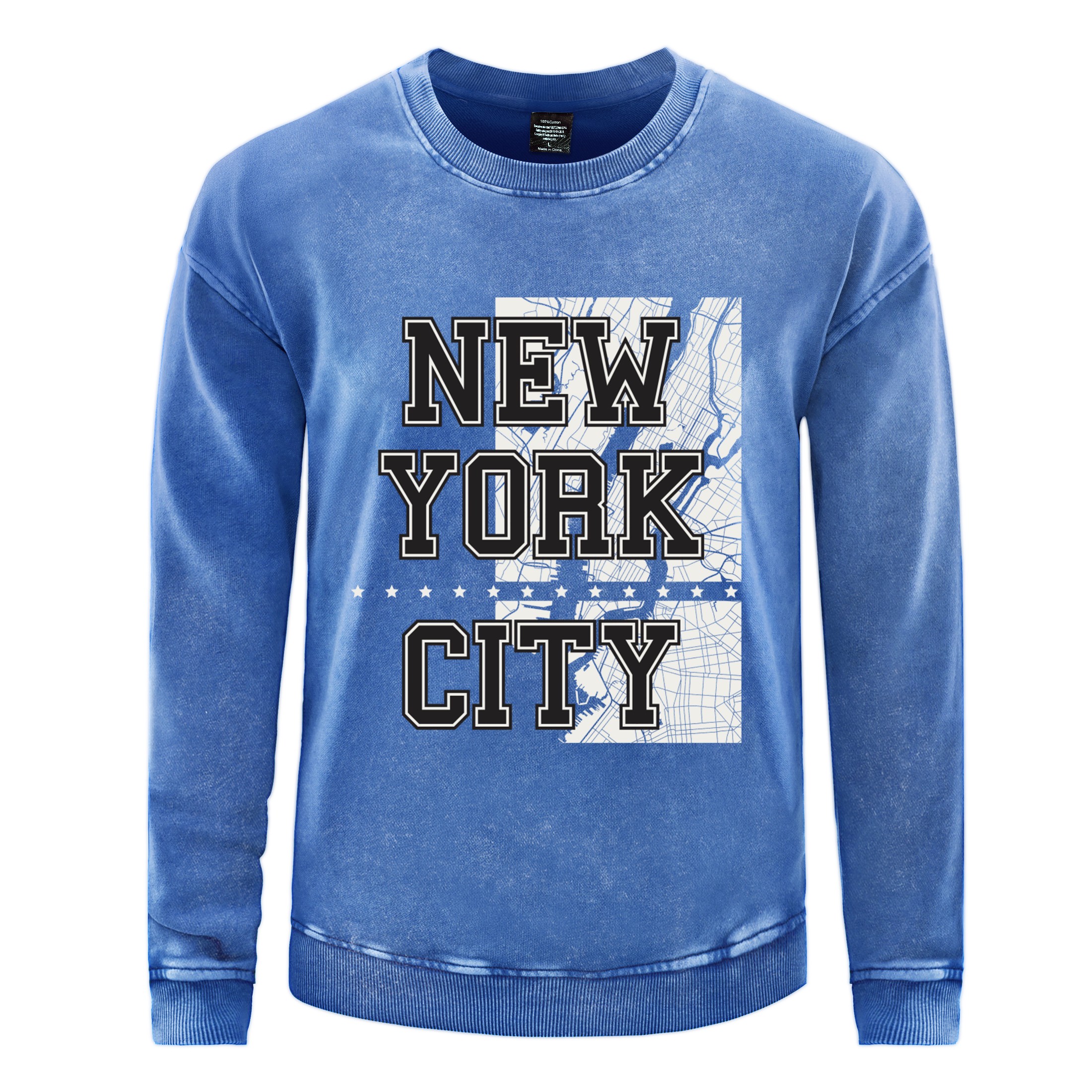 New York City Letter Print Man - High Street Fashion New York recensie en prijs