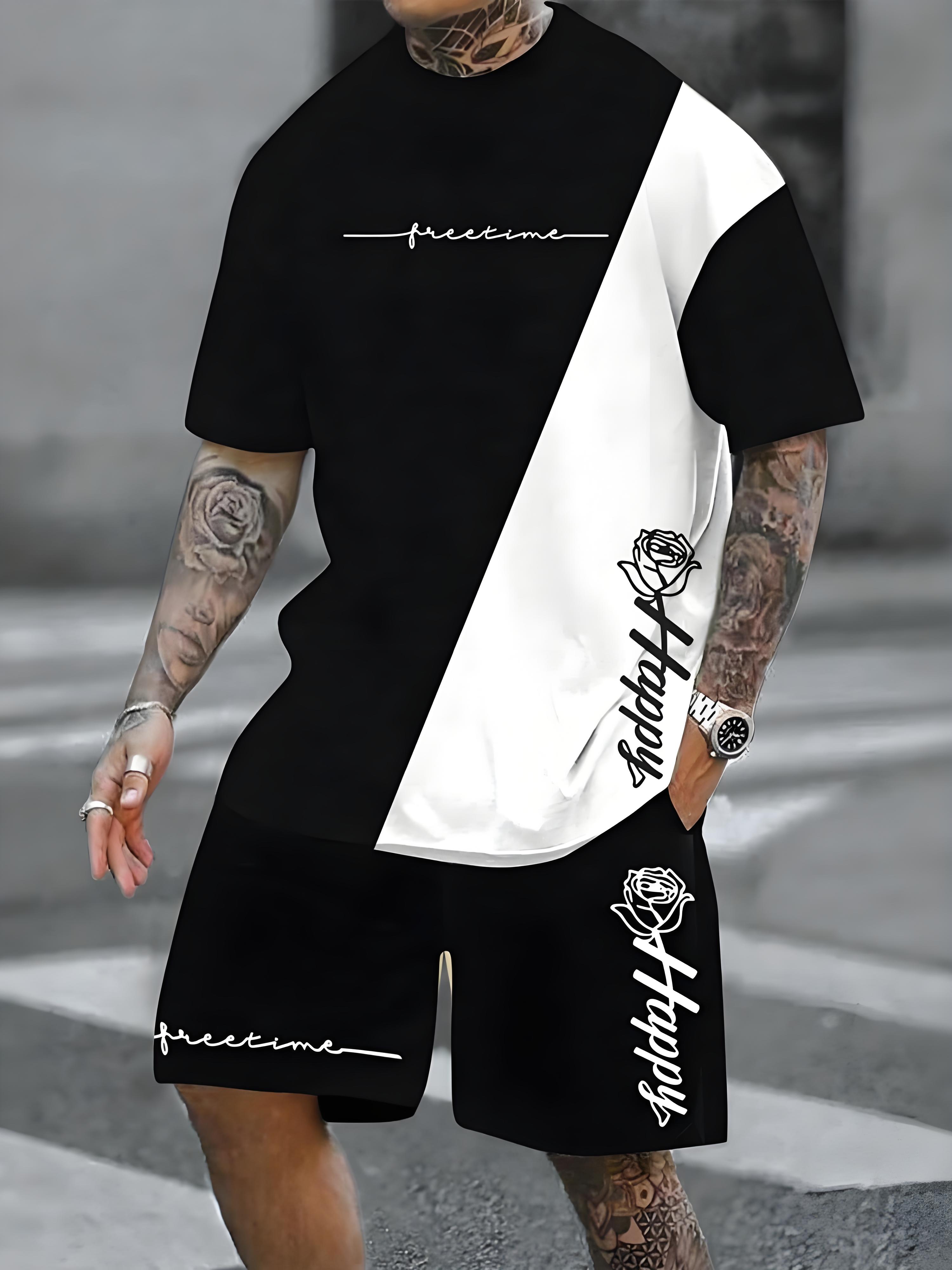 New Plus Size Men's T-shirt An - Street Fashion Style recensie en prijs