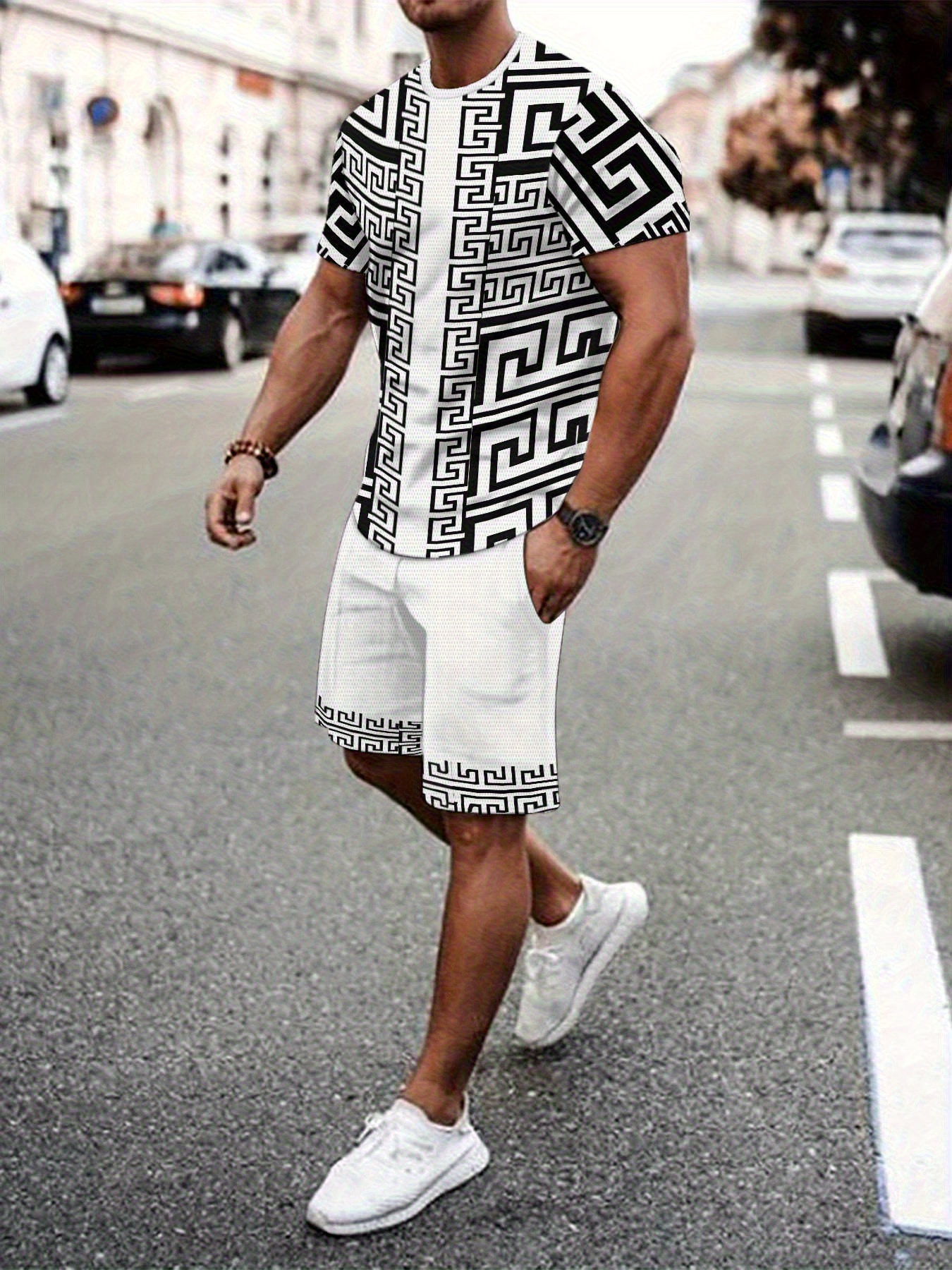 New Plus Size Men's T-shirt An - Street Fashion Style recensie en prijs