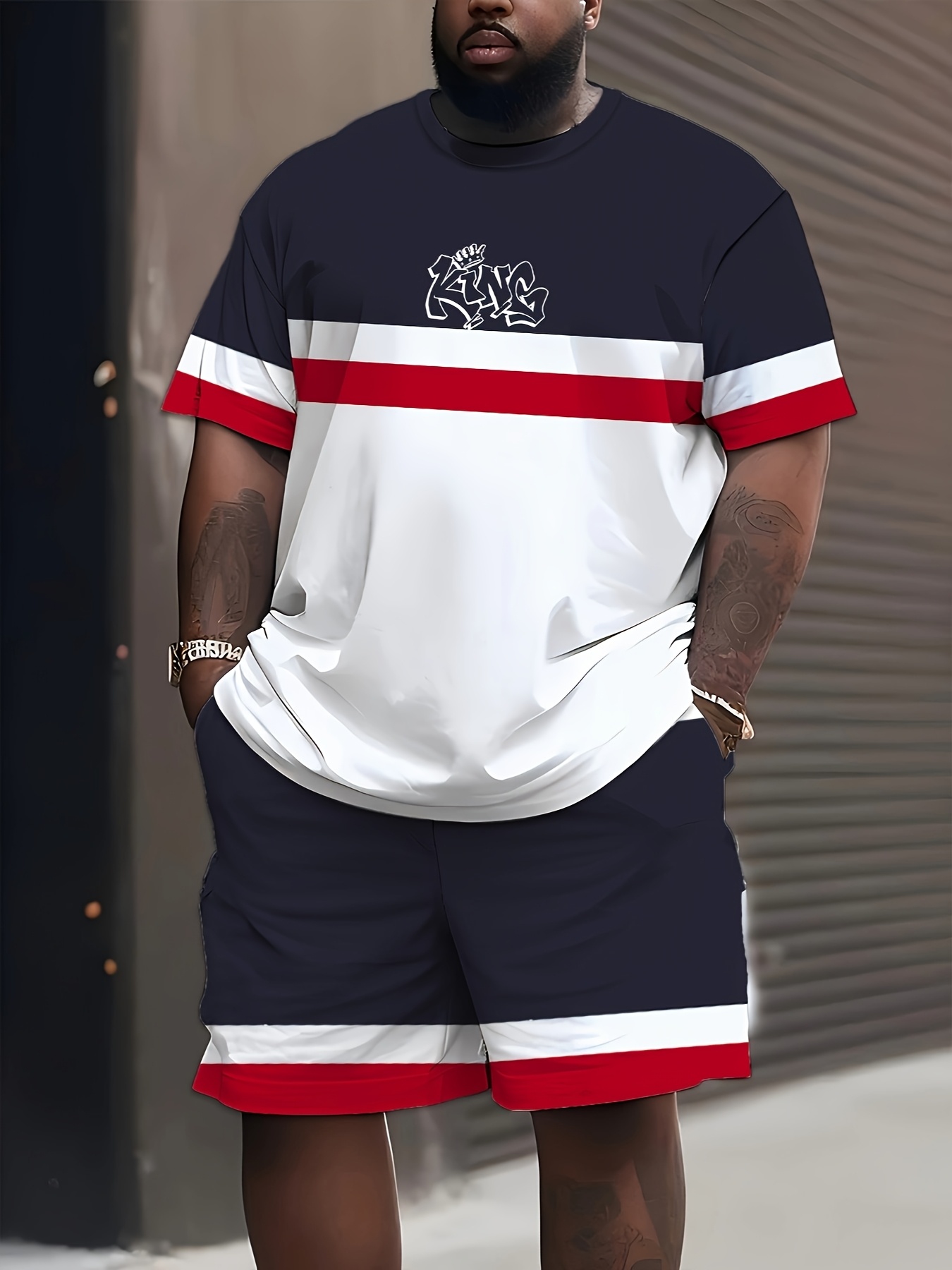 New Plus Size Men's T-shirt An - Street Fashion Style recensie en prijs