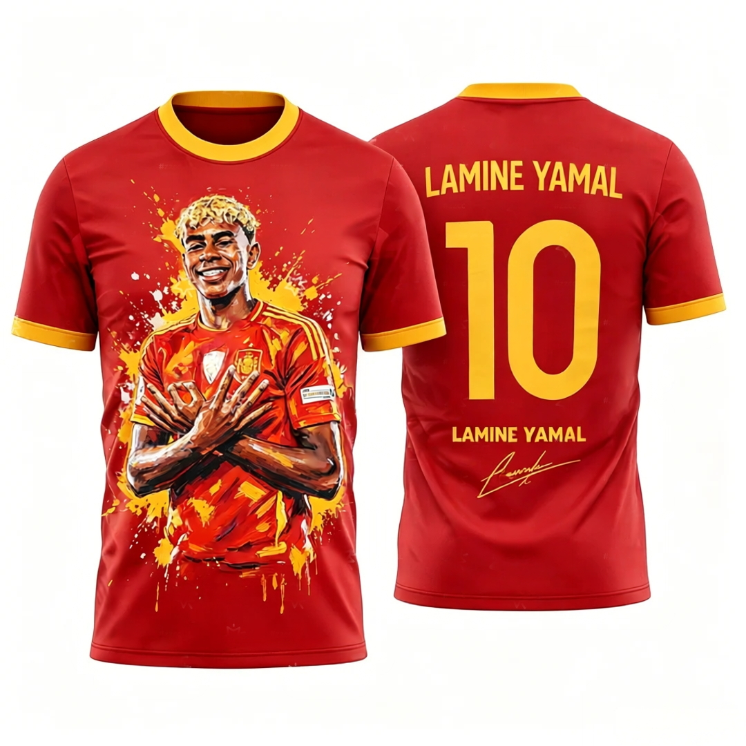 New Spain Football Jersey Yama - Street Fashion In Spain recensie en prijs