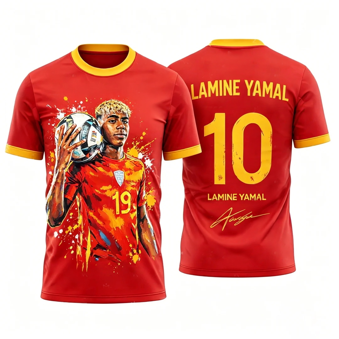 New Spain Football Jersey Yama - Street Fashion In Spain recensie en prijs