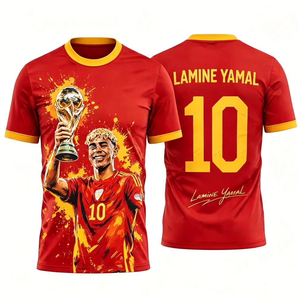 New Spain Football Jersey Yama - Street Fashion In Spain recensie en prijs