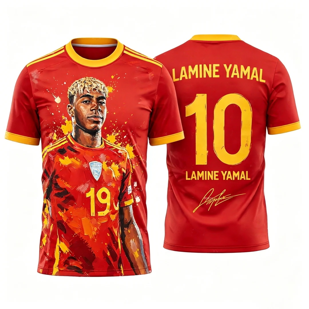 New Spain Football Jersey Yama - Street Fashion In Spain recensie en prijs