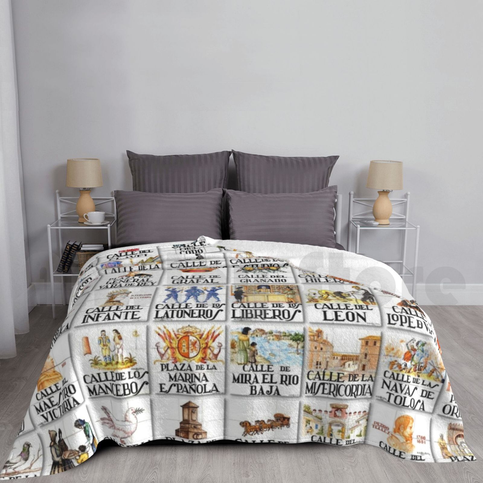 Street Signs Blanket Fashion C - Street Fashion In Spain recensie en prijs