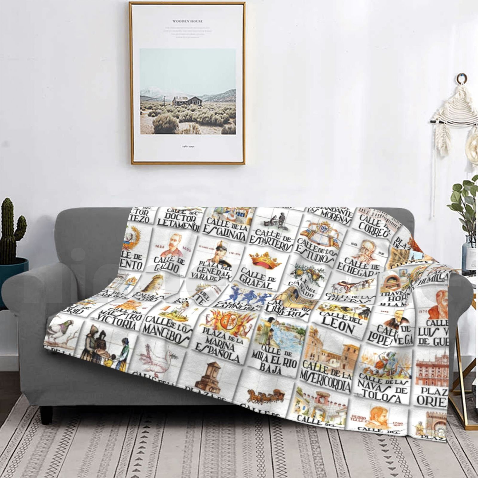 Street Signs Blanket Fashion C - Street Fashion In Spain recensie en prijs