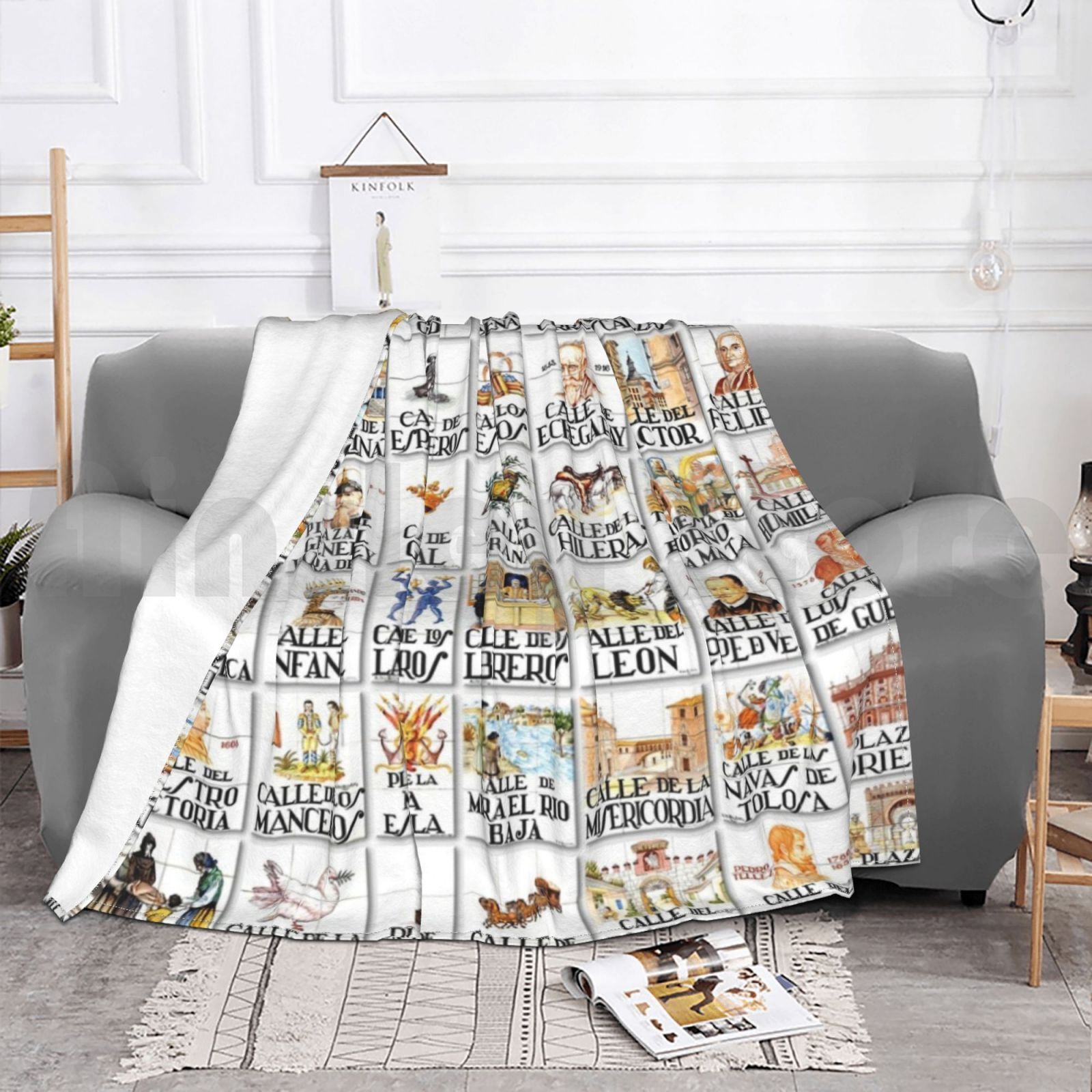 Street Signs Blanket Fashion C - Street Fashion In Spain recensie en prijs