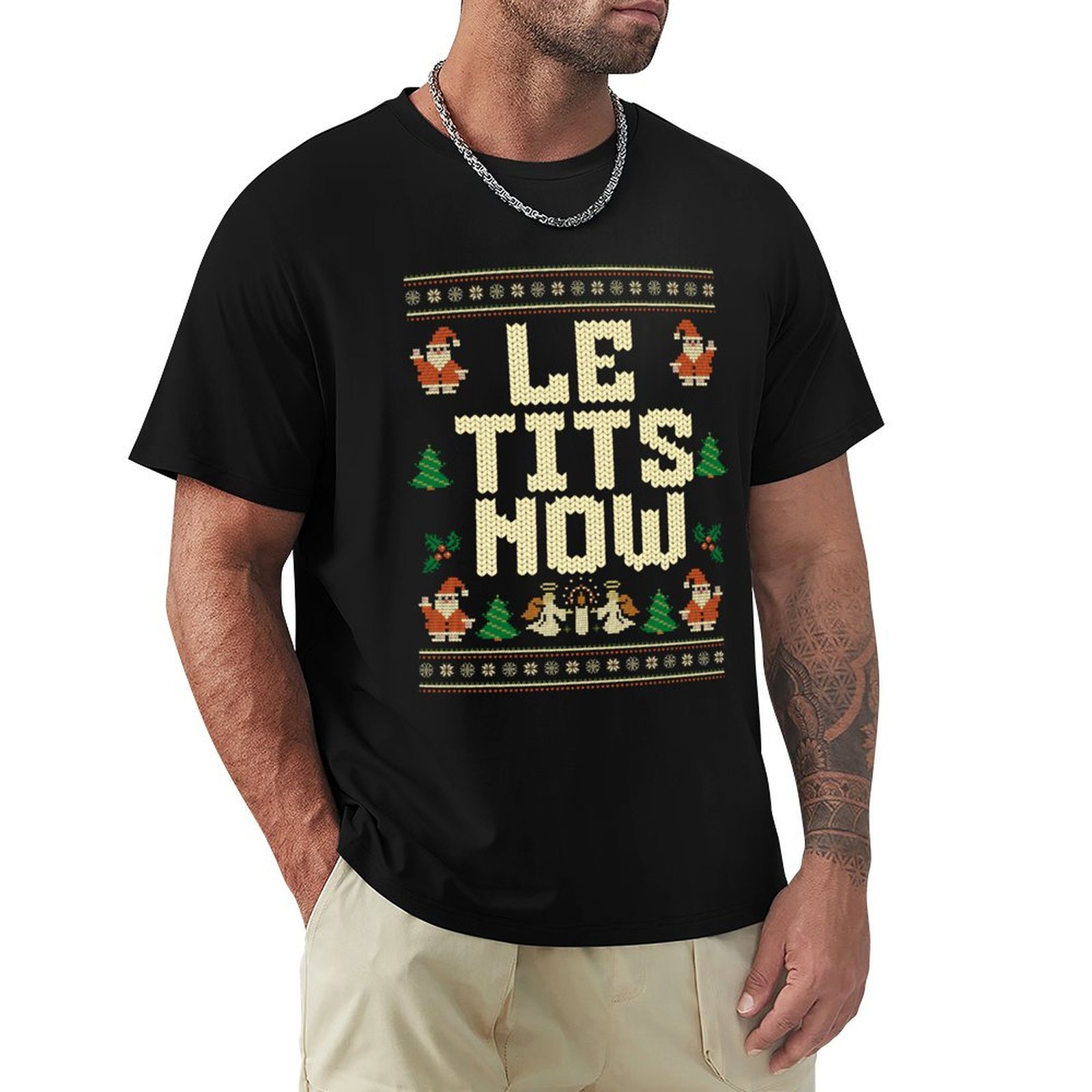 Le Tits Now Christmas Ugly Swe - Street Fashion Now recensie en prijs