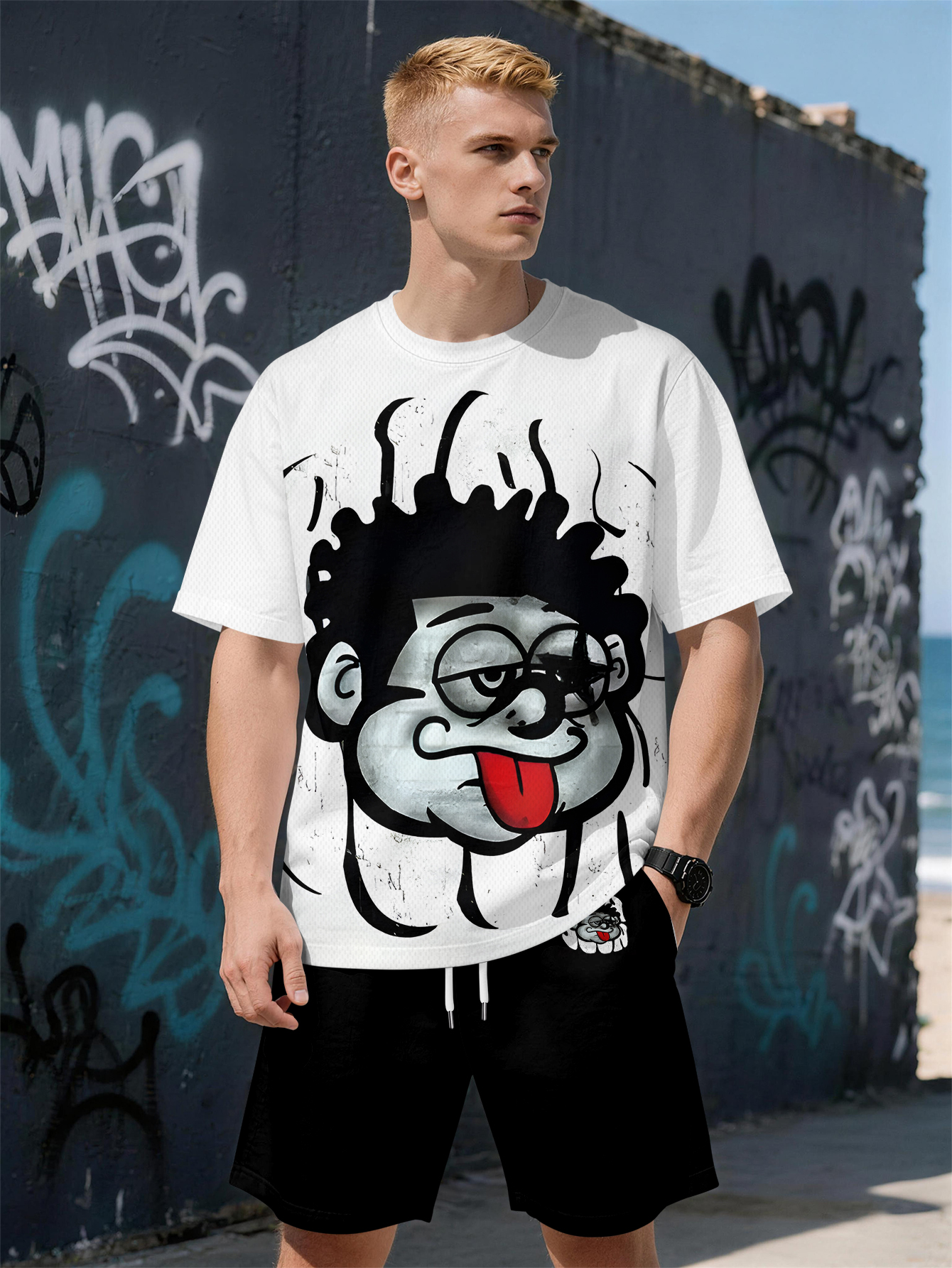 2026 Summer New Men's Short-Sl - Street Fashion Style recensie en prijs