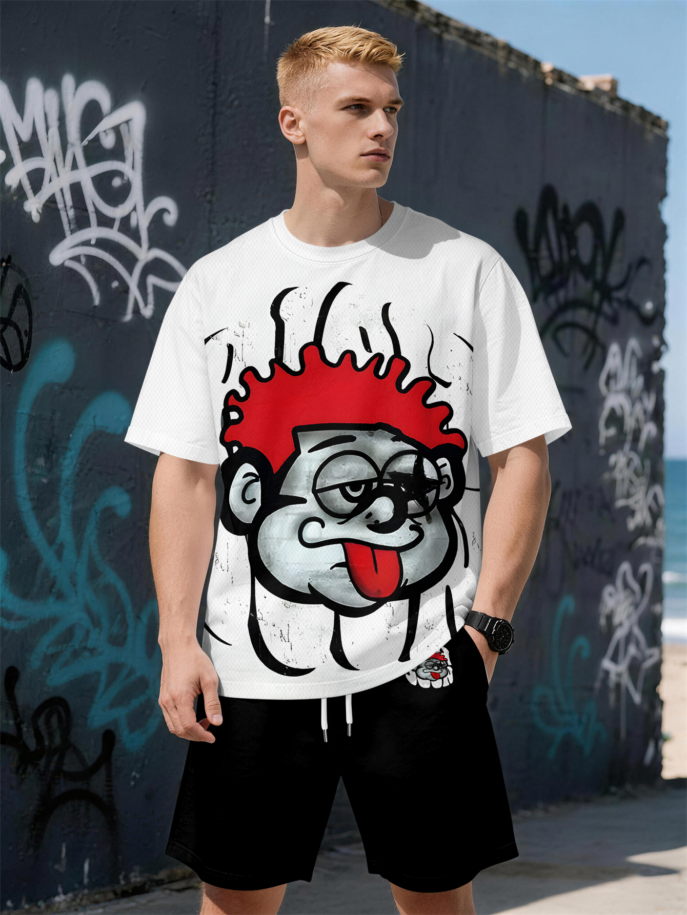 2026 Summer New Men's Short-Sl - Street Fashion Style recensie en prijs