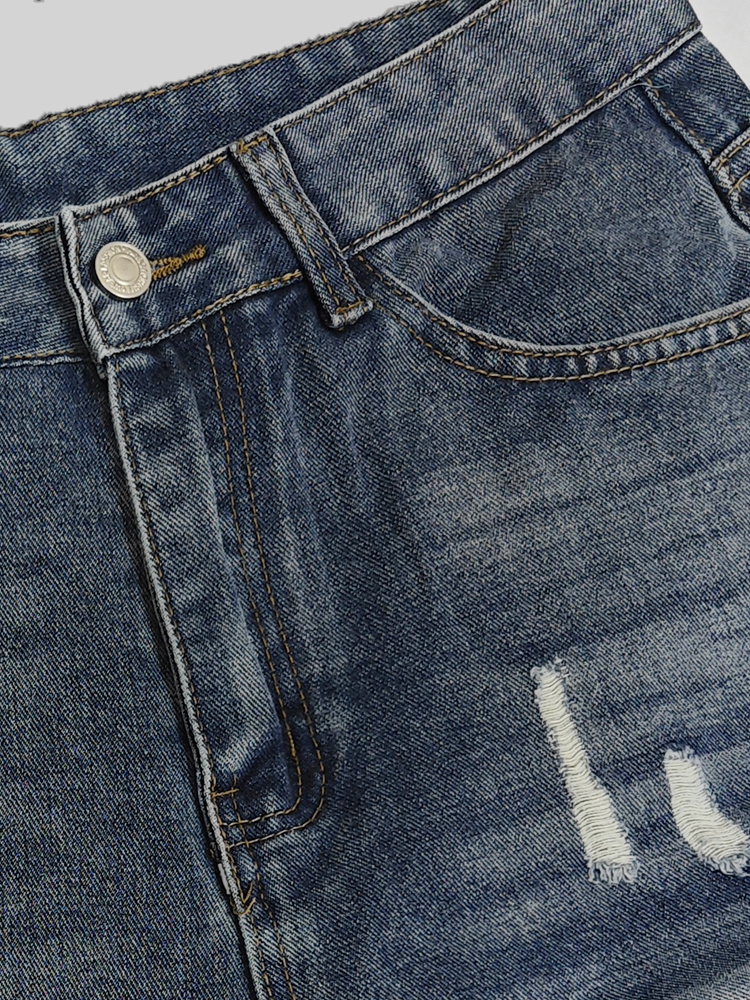 Light Blue Denim Shorts Men's  - Street Fashion Jeans recensie en prijs