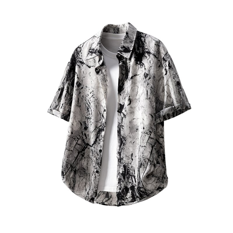 Fashionable Short Sleeve Shirt - Street Fashion Style recensie en prijs