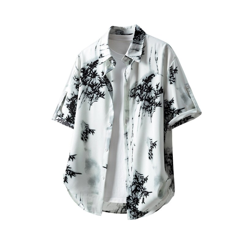 Fashionable Short Sleeve Shirt - Street Fashion Style recensie en prijs