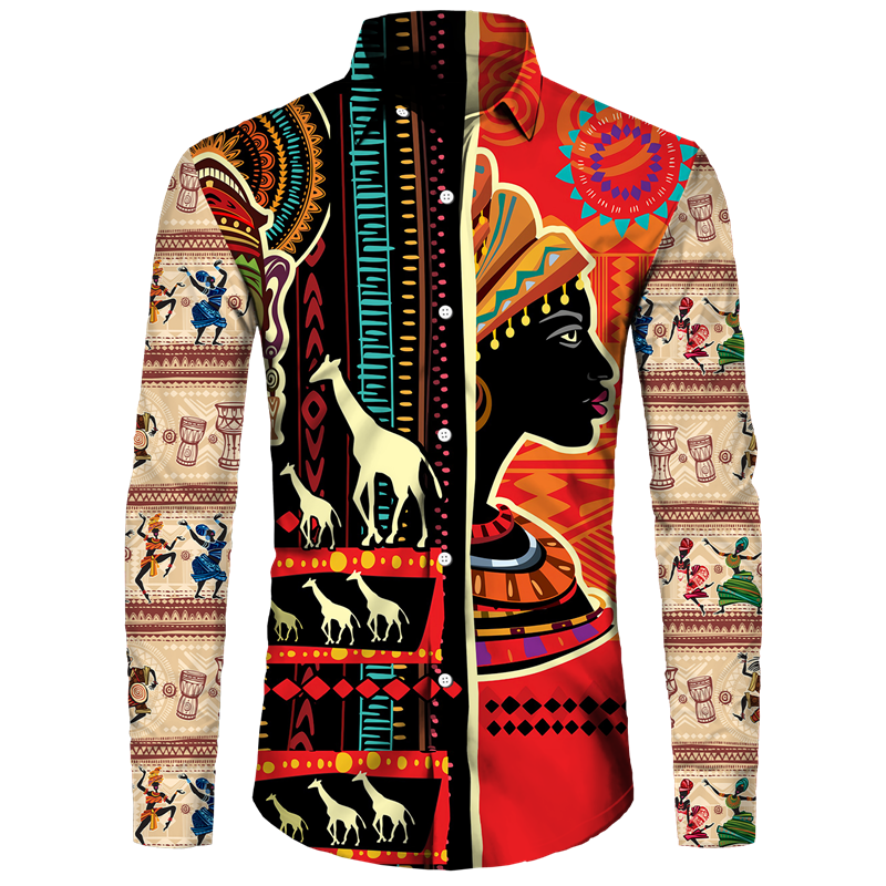 Ancient Egypt Printed Men's Sh - Street Fashion Egypt recensie en prijs