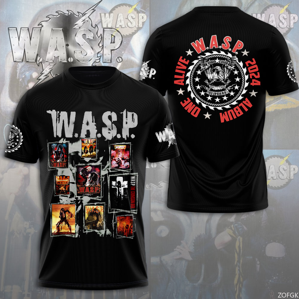W.A.S.P Rock 3D Printing T-shi - Street Fashion Baggy recensie en prijs