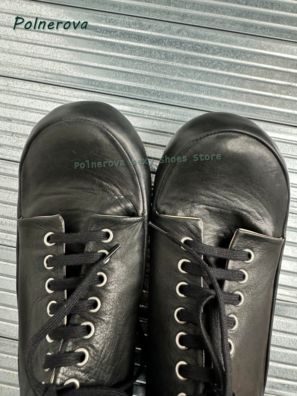 Cocked Round Toe Lace Up Loafe - Street Fashion Women recensie en prijs