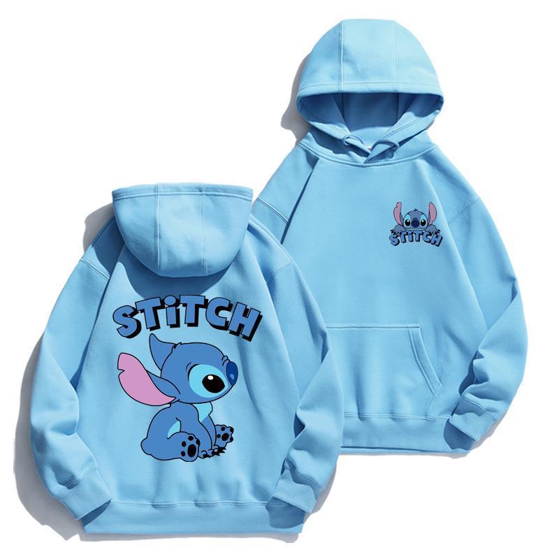 Cartoon Stitch Hoodie Loose Lo - Street Fashion Hoodie recensie en prijs