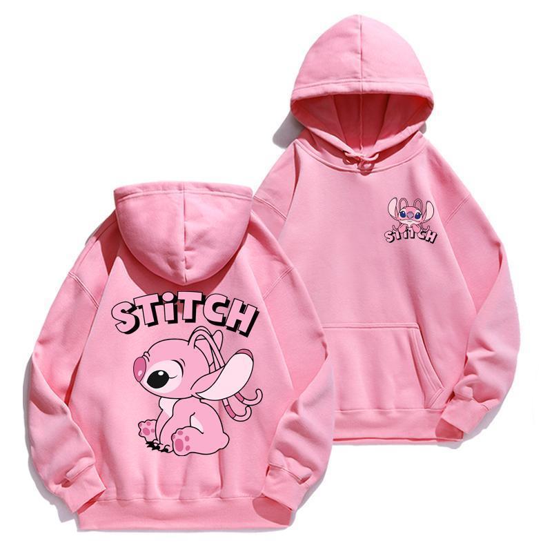 Cartoon Stitch Hoodie Loose Lo - Street Fashion Hoodie recensie en prijs
