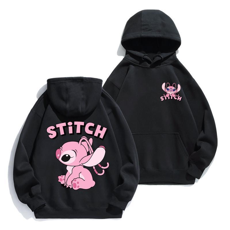 Cartoon Stitch Hoodie Loose Lo - Street Fashion Hoodie recensie en prijs