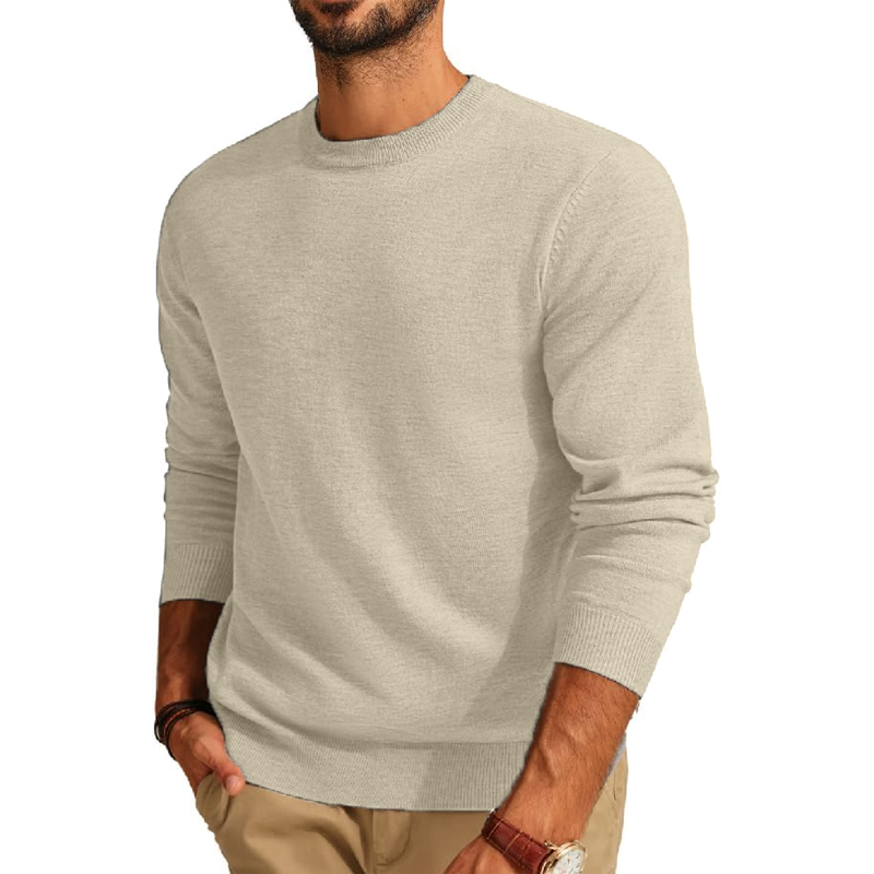 Men's Long Sleeve Sweaters Cre - Street Fashion Game recensie en prijs