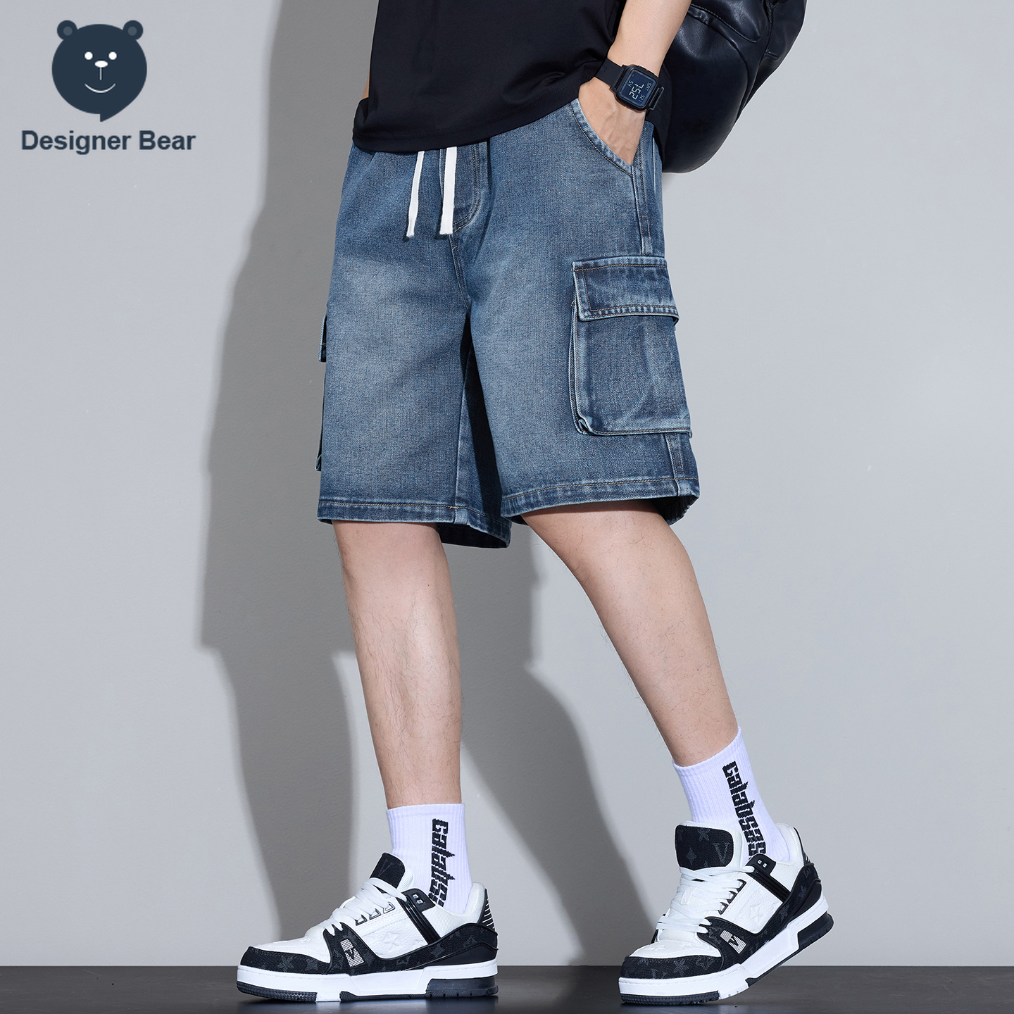 Men's Multi-Pocket Cargo Denim - Street Fashion Jeans recensie en prijs