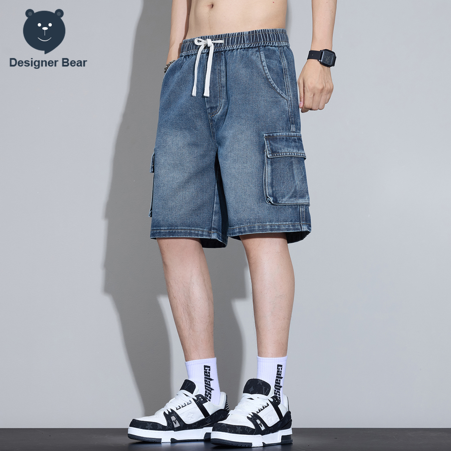 Men's Multi-Pocket Cargo Denim - Street Fashion Jeans recensie en prijs