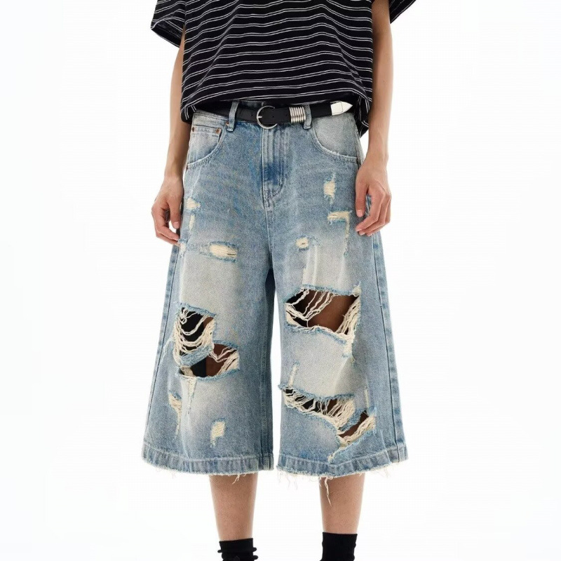New Men Vintage Ripped Baggy S - Street Fashion Jeans recensie en prijs