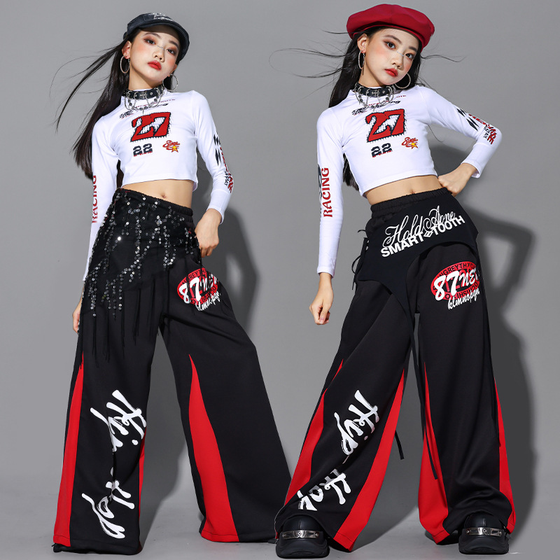 2025 Jazz Dance Clothes Girls  - Street Fashion Kpop recensie en prijs