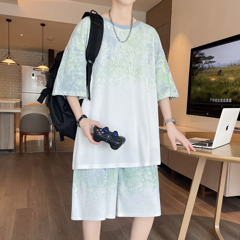 【Top 5-Point Pants】Men's T-Shi - Street Fashion Casual recensie en prijs