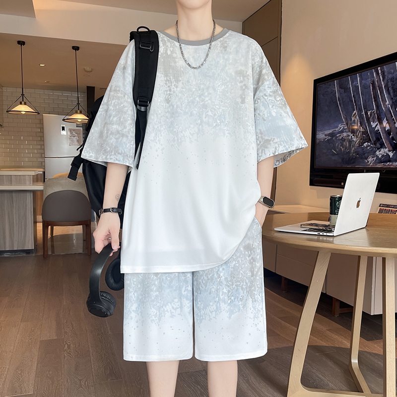 【Top 5-Point Pants】Men's T-Shi - Street Fashion Casual recensie en prijs